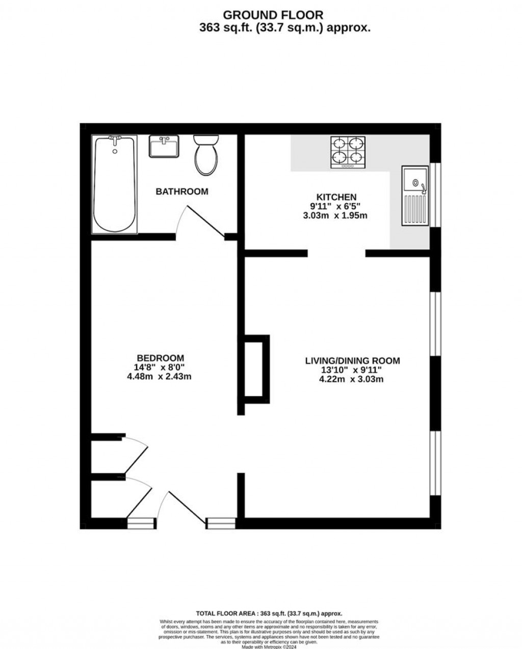 Floorplans For Queens House, Fennel Close, Barming, Maidstone, Kent