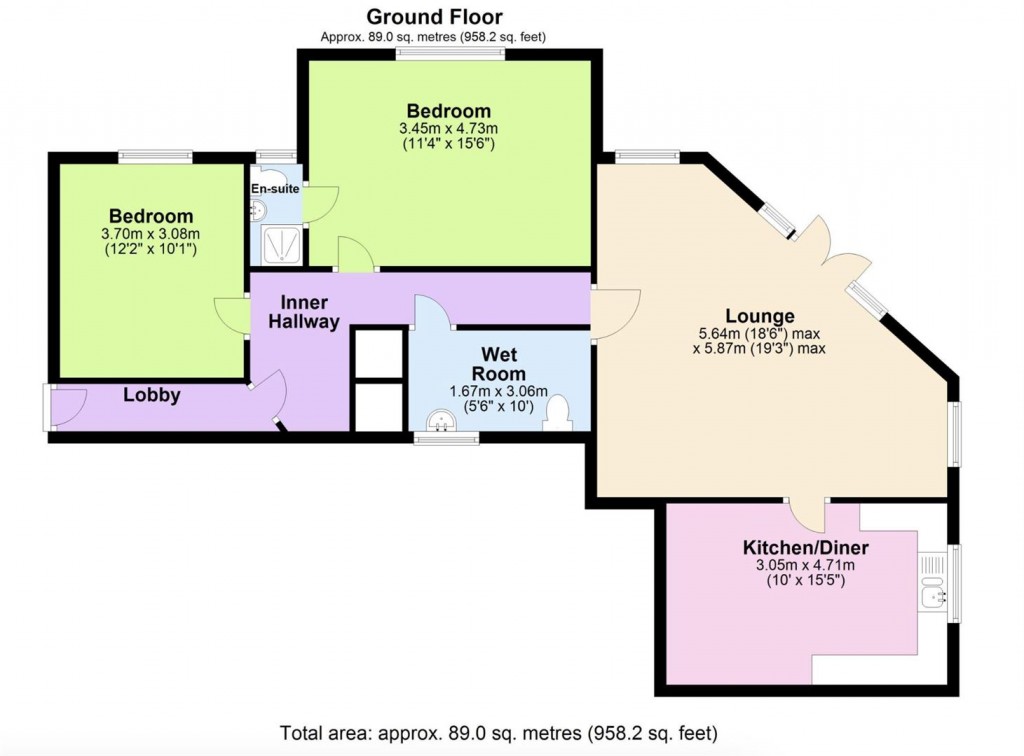 Floorplans For Balcombes Hill, Goudhurst