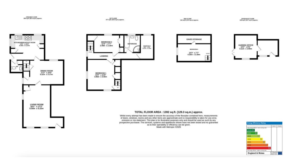 Floorplans For Lower Street, Broomfield, Maidstone